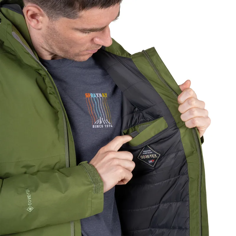 Sprayway Men's Vihar Insulated Gore-Tex Jacket - Cypress-7