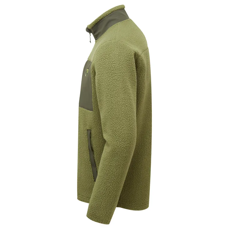 Sprayway Men's Whitle Sherpa Fleece Jacket - Cypress/Forest-1