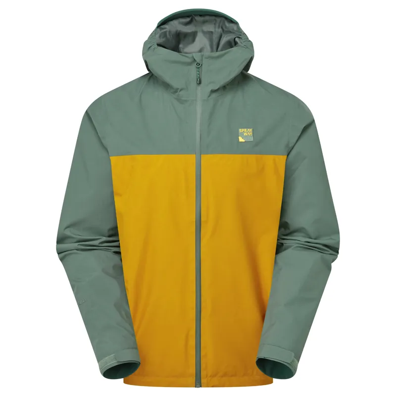 Sprayway Men's Arderin Gore-Tex Waterproof Jacket - Turmeric/Bonsai