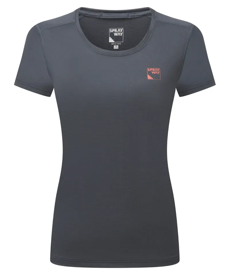 Sprayway Women's Trail Tee - Dark Graphite