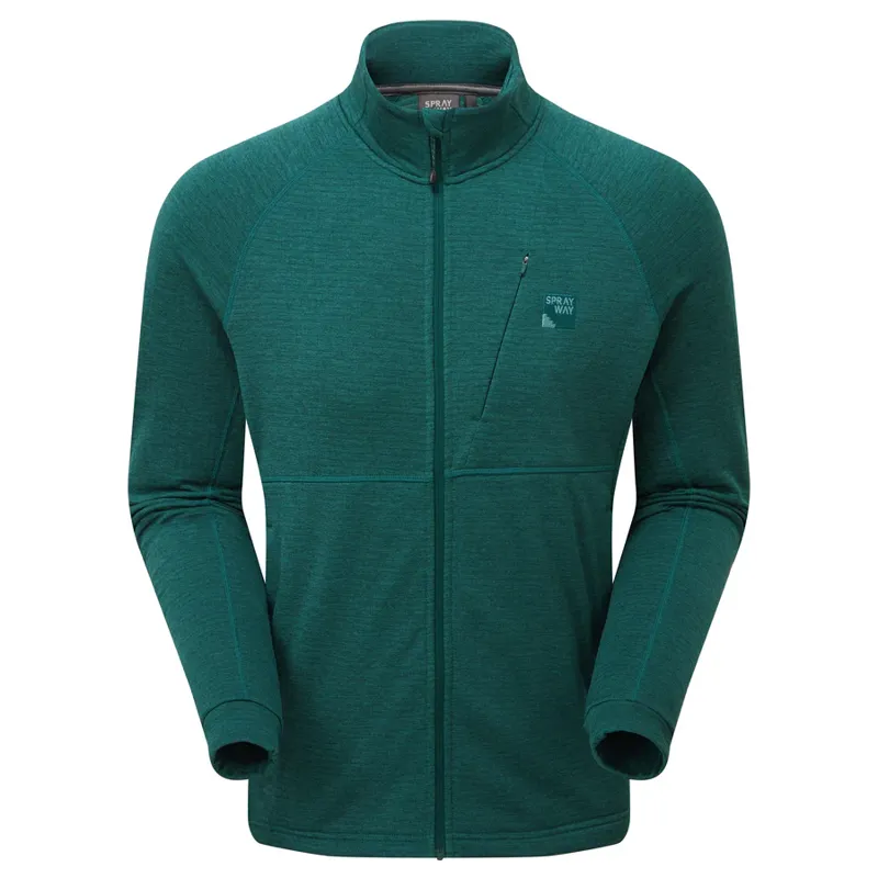 Sprayway Men's Meldon Full Zip Fleece Jacket - Dark Sea