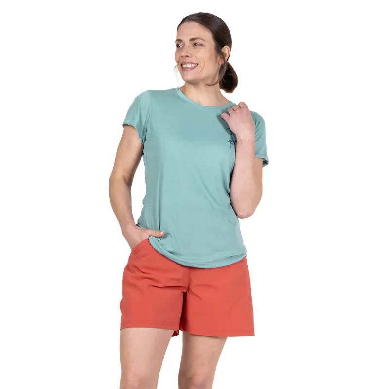 Sprayway Women's Escape Trail Short - Deep Coral-4