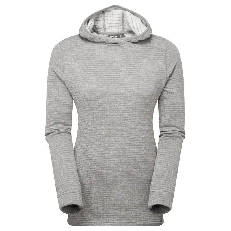 Sprayway Women's Linhay Hooded Stretch Fleece Top - Fossil