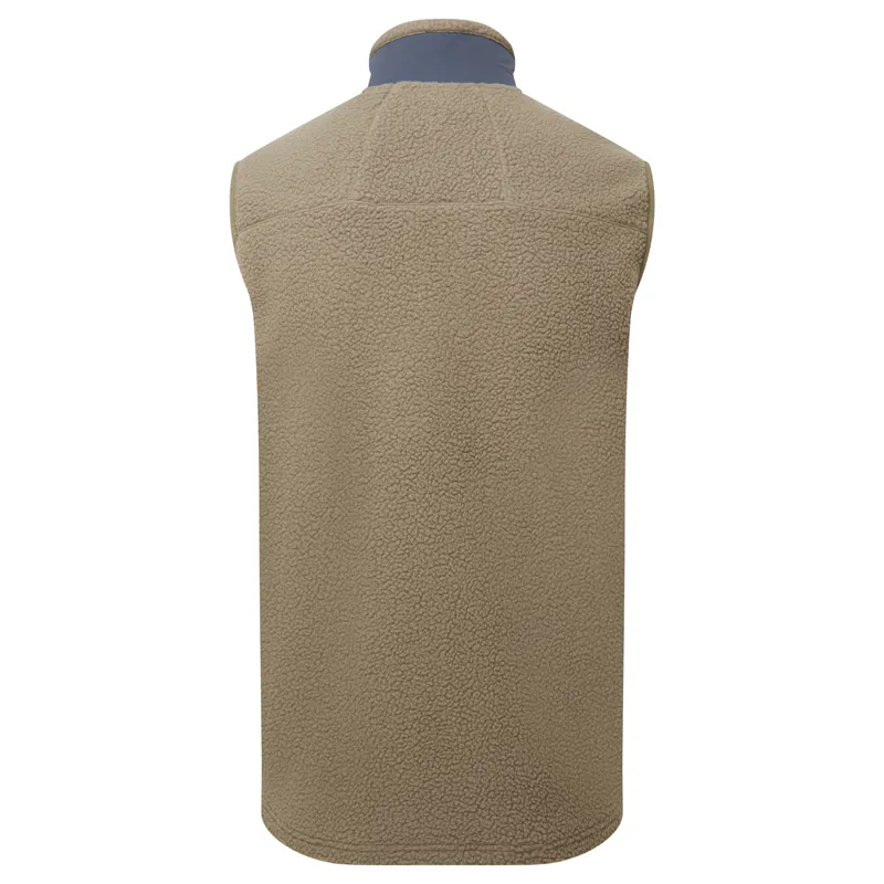 Sprayway Men's Whitle Sherpa Fleece Vest - Brownstone/Dark Graphite-2