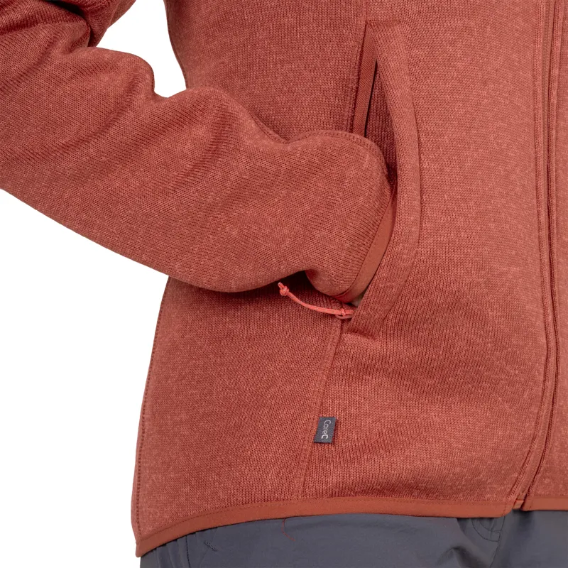 Sprayway Women's Abhail Knit Fleece Jacket - Red Earth-7