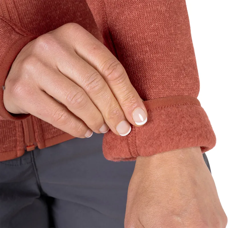 Sprayway Women's Abhail Knit Fleece Jacket - Red Earth-8
