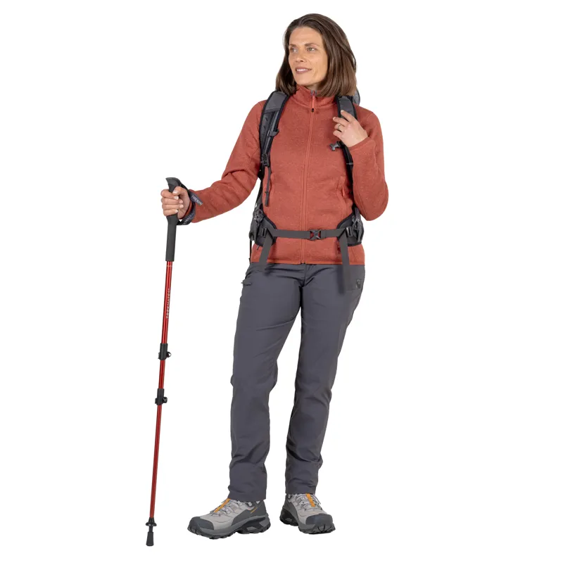 Sprayway Women's Abhail Knit Fleece Jacket - Red Earth-9