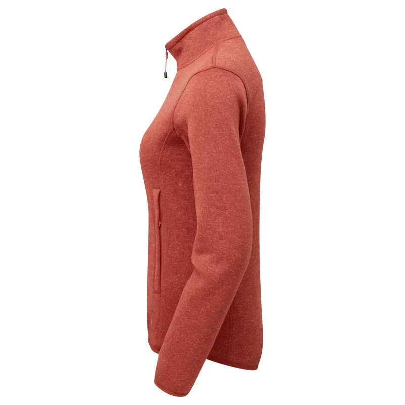 Sprayway Women's Abhail Knit Fleece Jacket - Red Earth-1