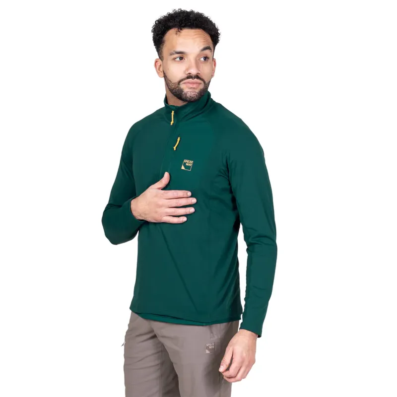 Sprayway Men's Tarn Half Zip - Dark Sea-4