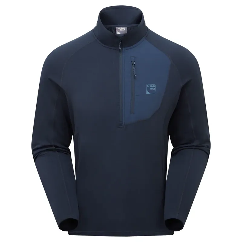 Sprayway Men's Tarn Half Zip - Blazer
