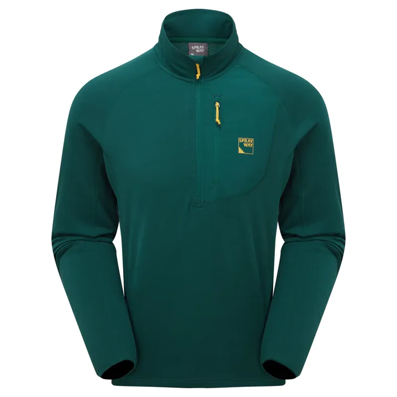 Sprayway Men's Tarn Half Zip - Dark Sea
