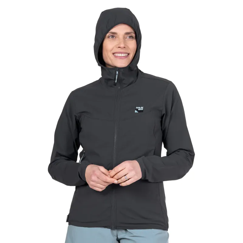 Sprayway Women's Escape Trail Hoody - Dark Graphite-4