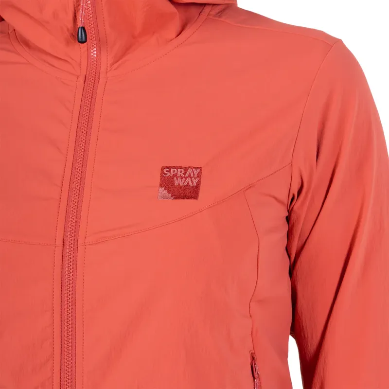 Sprayway Women's Escape Trail Hoody - Deep Coral-7