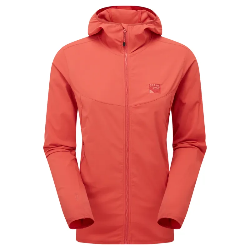 Sprayway Women's Escape Trail Hoody - Deep Coral