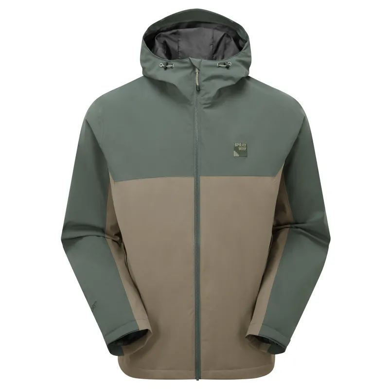 Sprayway Men's Dagda HydroDRY Waterproof Jacket - Brownstone/Bonsai