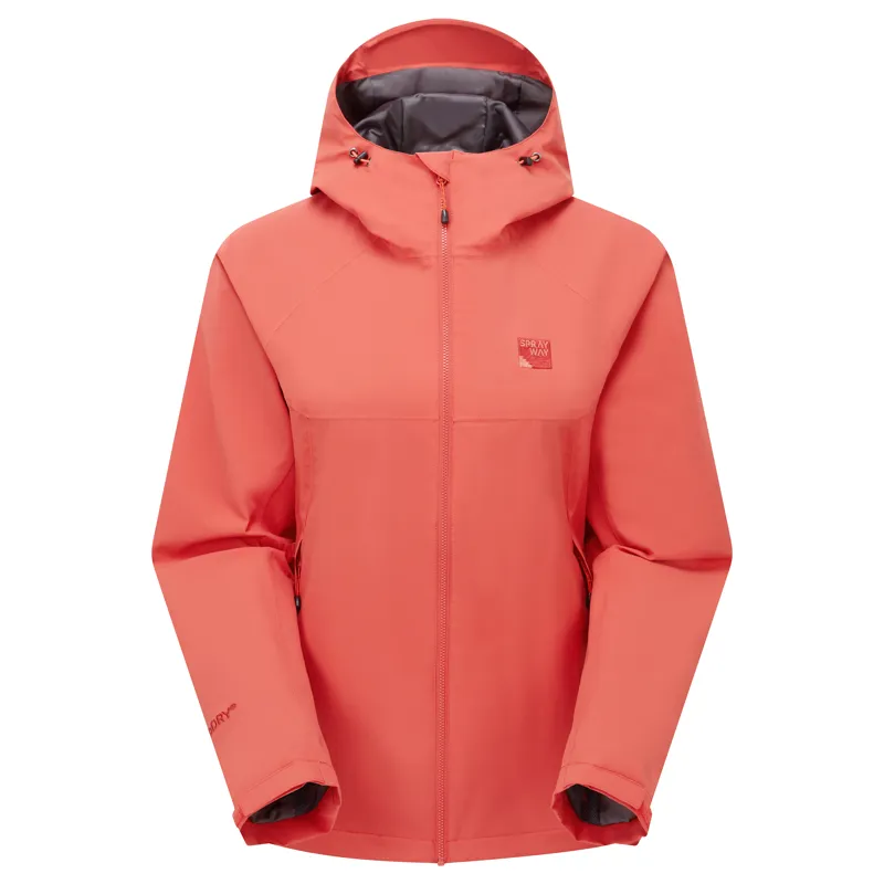 Sprayway Women's Marsco HydroDRY Waterproof Jacket - Deep Coral