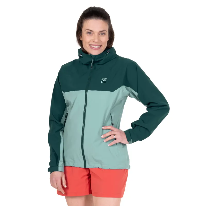Sprayway Women's Marsco HydroDRY Waterproof Jacket - Arctic/Dark Sea-3