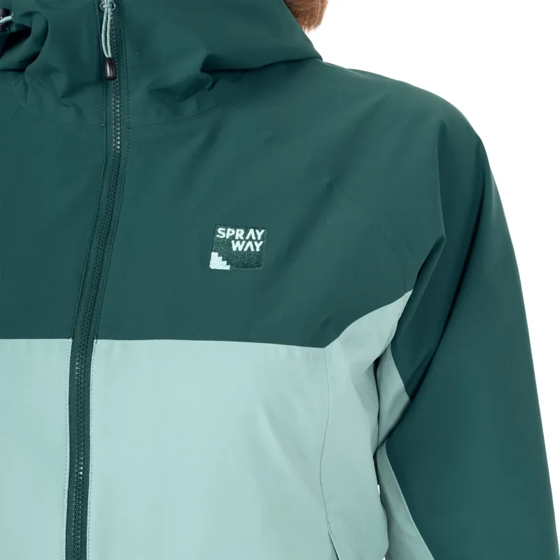 Sprayway Women's Marsco HydroDRY Waterproof Jacket - Arctic/Dark Sea-4