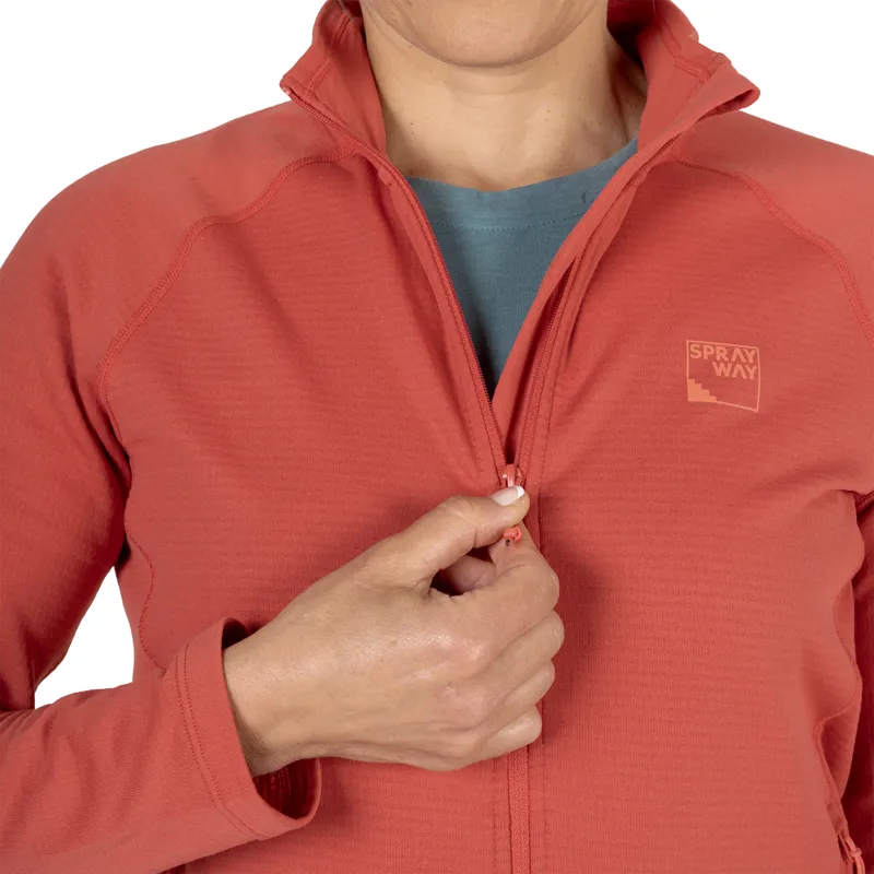 Sprayway Women's Tarn Fleece Jacket - Deep Coral-6