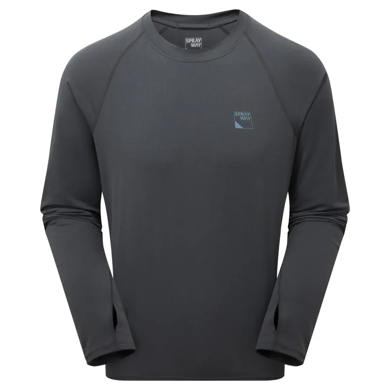 Sprayway Men's High Trail Crew - Dark Graphite