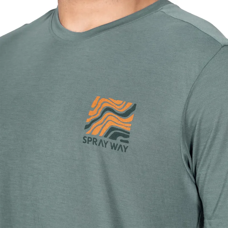 Sprayway Men's Contour Tee - Balsam Green-2