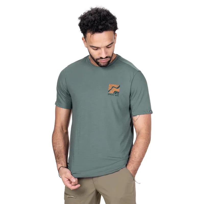 Sprayway Men's Contour Tee - Balsam Green-3