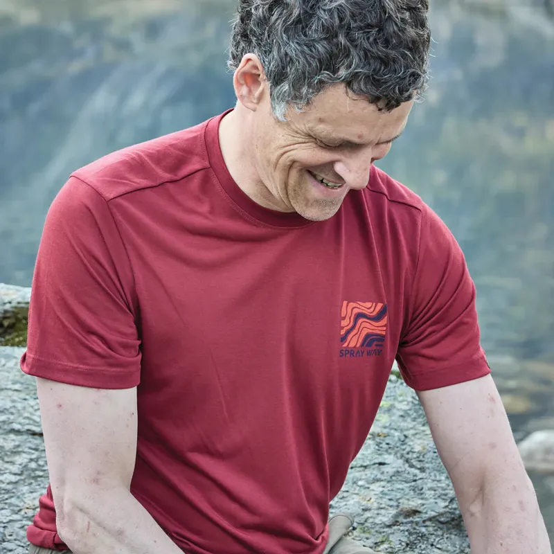Sprayway Men's Contour Tee - Sumac-2