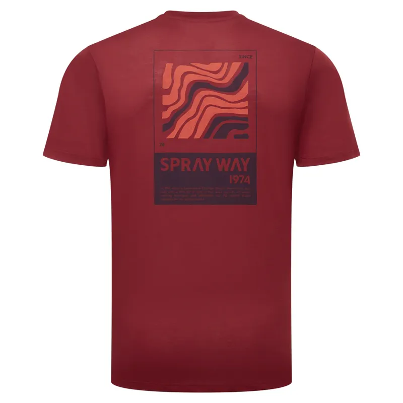 Sprayway Men's Contour Tee - Sumac-1