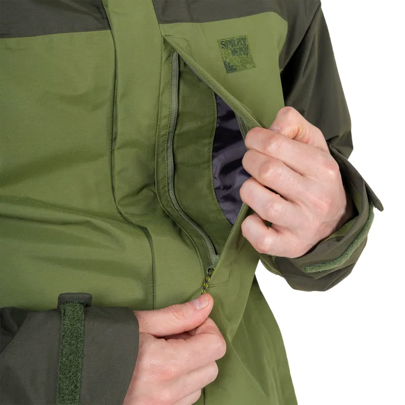 Sprayway Men's Maxen Gore-Tex Waterproof Jacket - Cypress/Forest-8