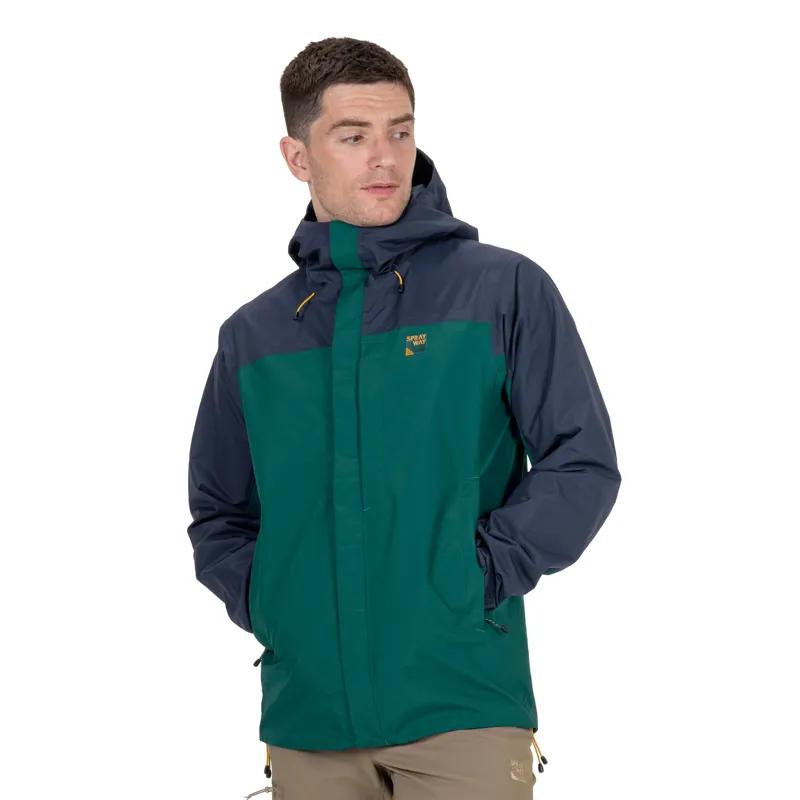 Sprayway Men's Maxen Gore-Tex Waterproof Jacket - Dark Sea/Blazer-3