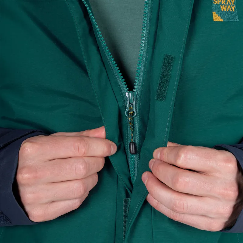 Sprayway Men's Maxen Gore-Tex Waterproof Jacket - Dark Sea/Blazer-8
