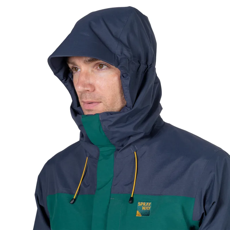 Sprayway Men's Maxen Gore-Tex Waterproof Jacket - Dark Sea/Blazer-5