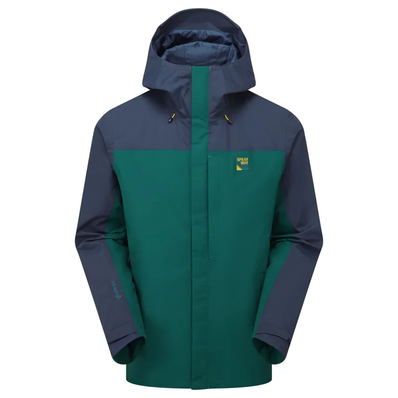 Sprayway Men's Maxen Gore-Tex Waterproof Jacket - Dark Sea/Blazer