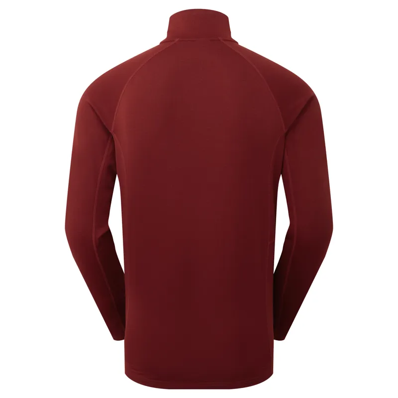 Sprayway Men's Tarn Half Zip - Garnet-2