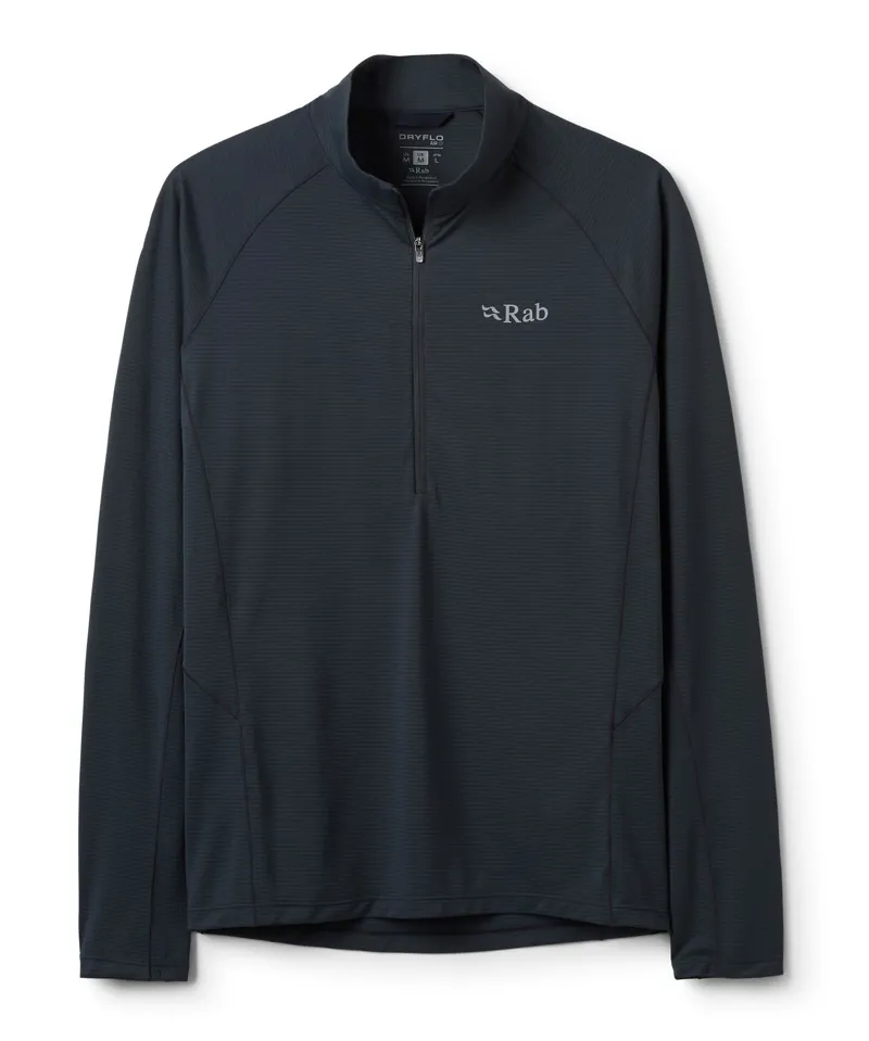 Rab Men's Sonic LS Zip - Beluga 