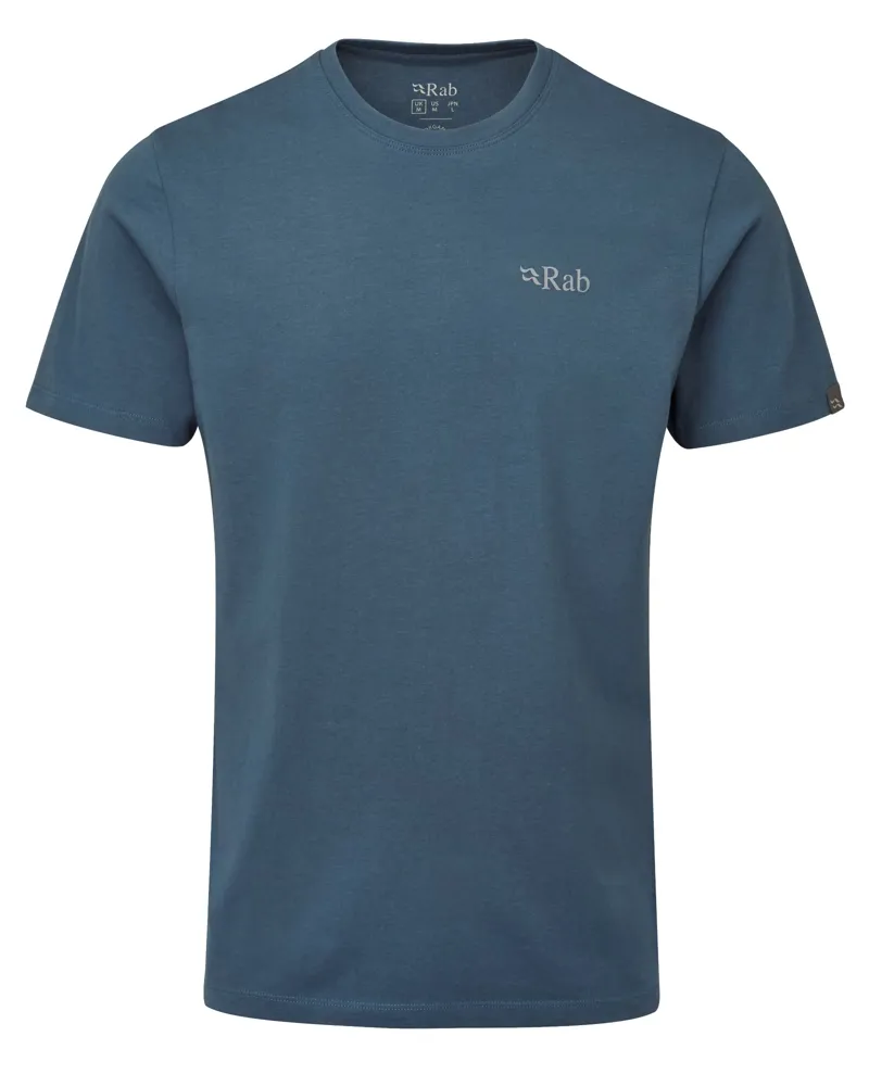 Rab Men's Stance Mountain Peak Tee - Orion Blue-1