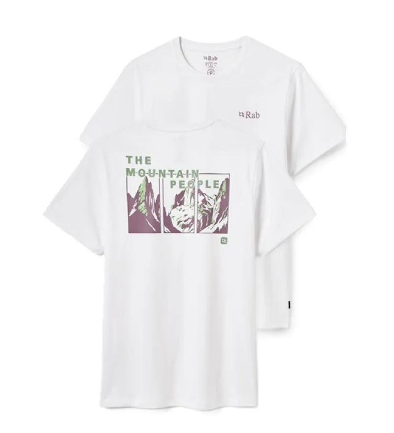 Rab Men's Stance Pitch Tee - White
