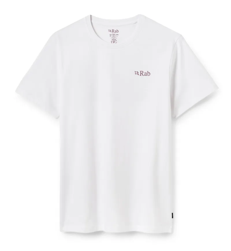 Rab Men's Stance Pitch Tee - White-1