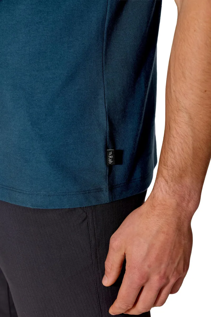 Rab Men's Stance Strata Tee - Tempest Blue-6