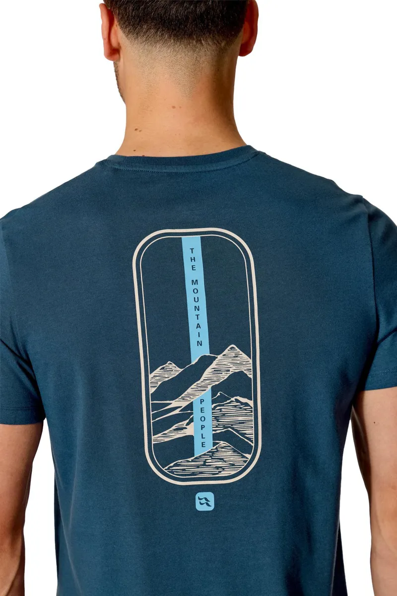 Rab Men's Stance Strata Tee - Tempest Blue-4