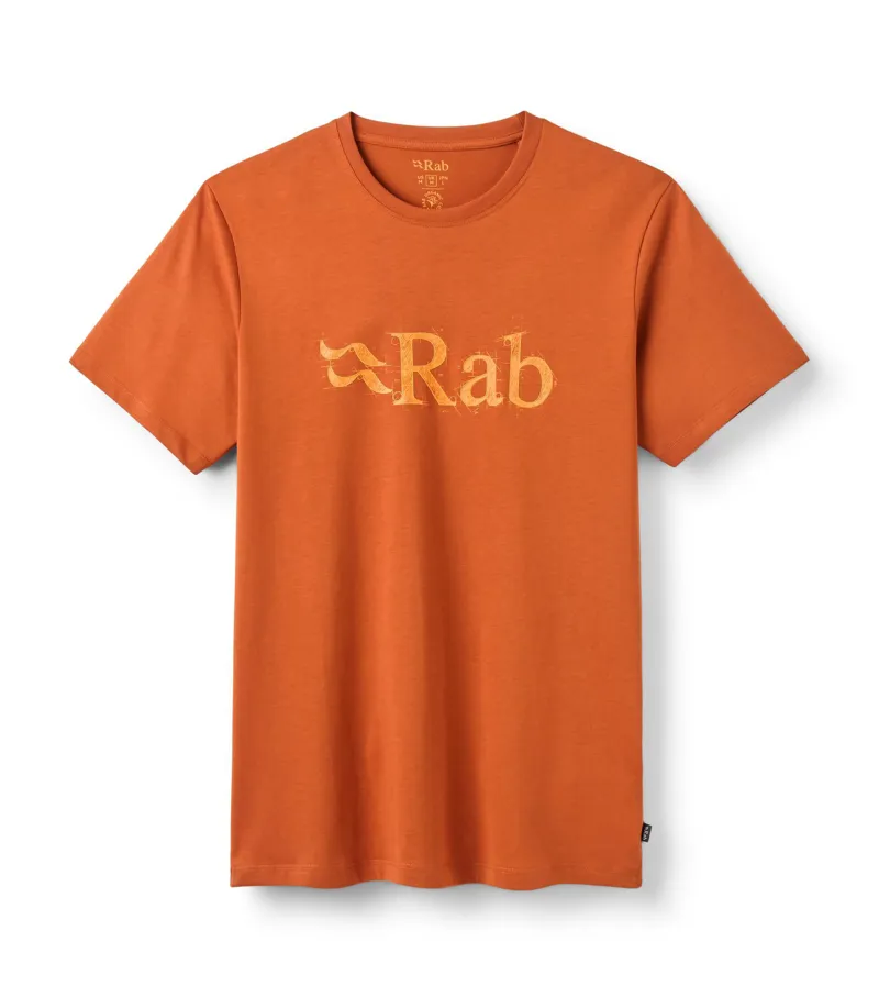 Rab Men's Stance Tech Sketch Tee - Red Earth