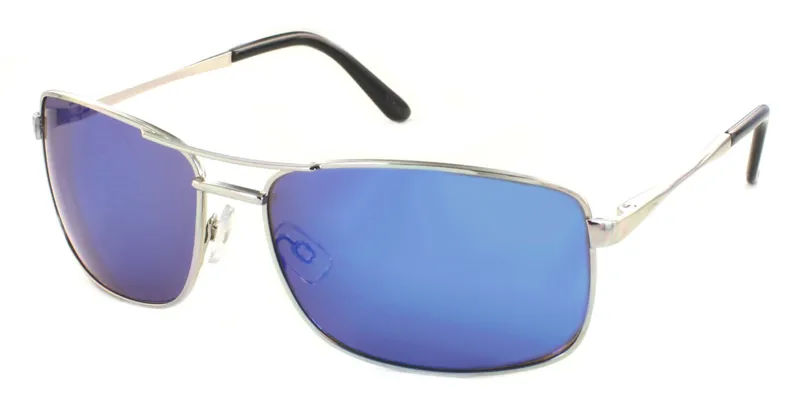 Stone ST602 Sunglasses - Silver/Blue Tint