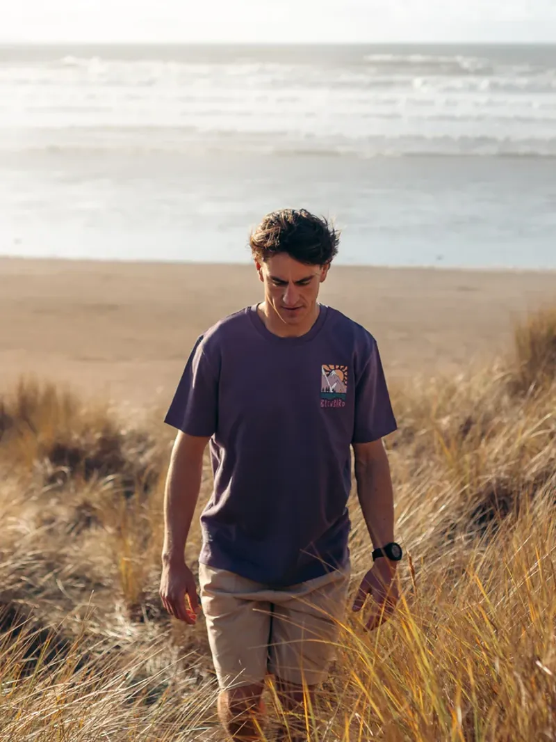 Bleubird Solace Tee - Plum-4