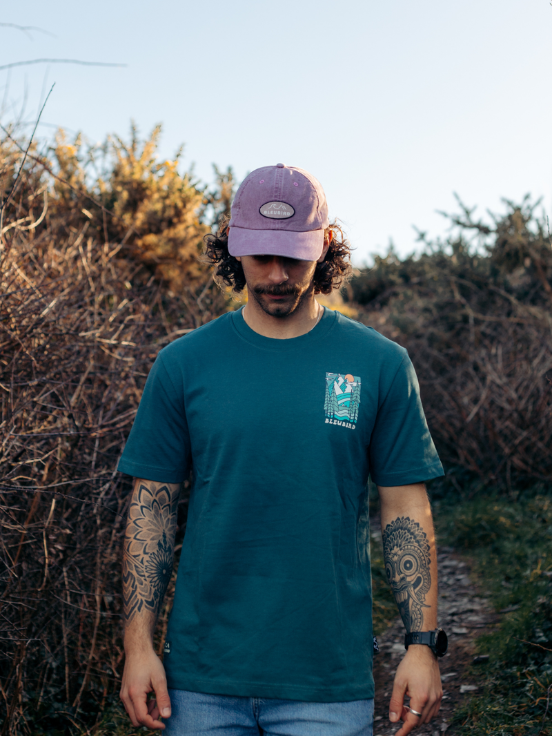 Bleubird Trailhead Tee - Marine-3