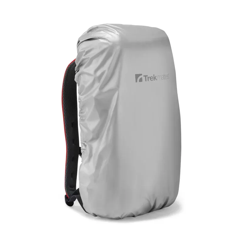 Trekmates Reversible Rain Cover - Dark Grey/Silver-1