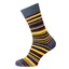 Horizon Women's Premium Travel Sock - Steel Grey/Amber
