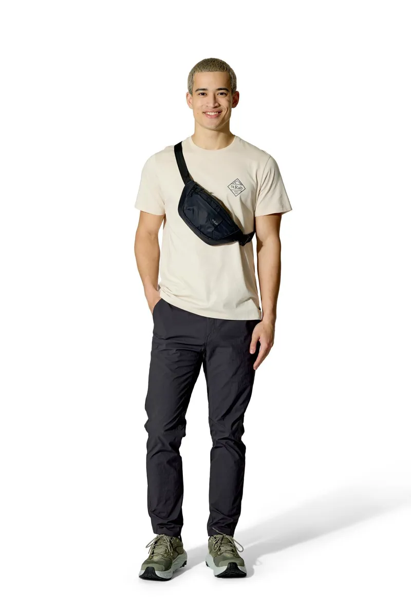 Rab Tygen 2 Litre Belt Pack/Cross Body Bag - Black-4