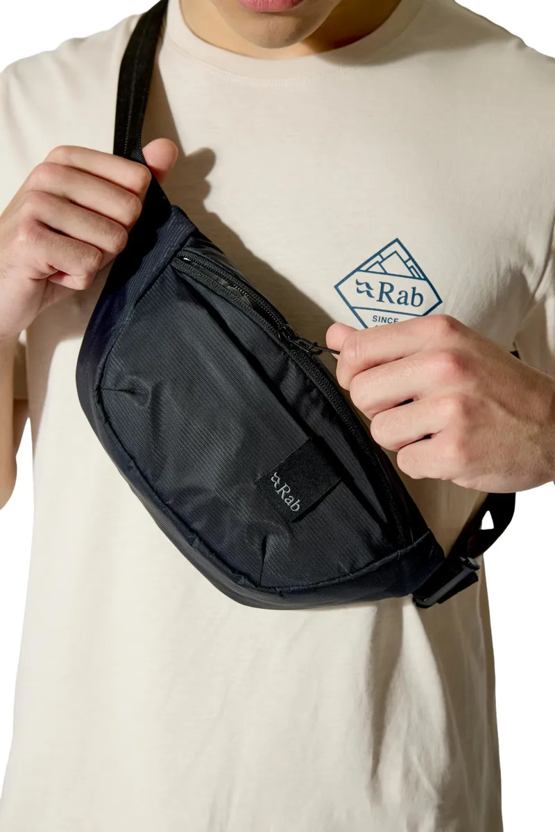 Rab Tygen 2 Litre Belt Pack/Cross Body Bag - Black-6
