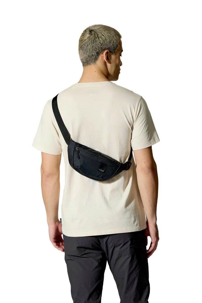 Rab Tygen 2 Litre Belt Pack/Cross Body Bag - Black-5