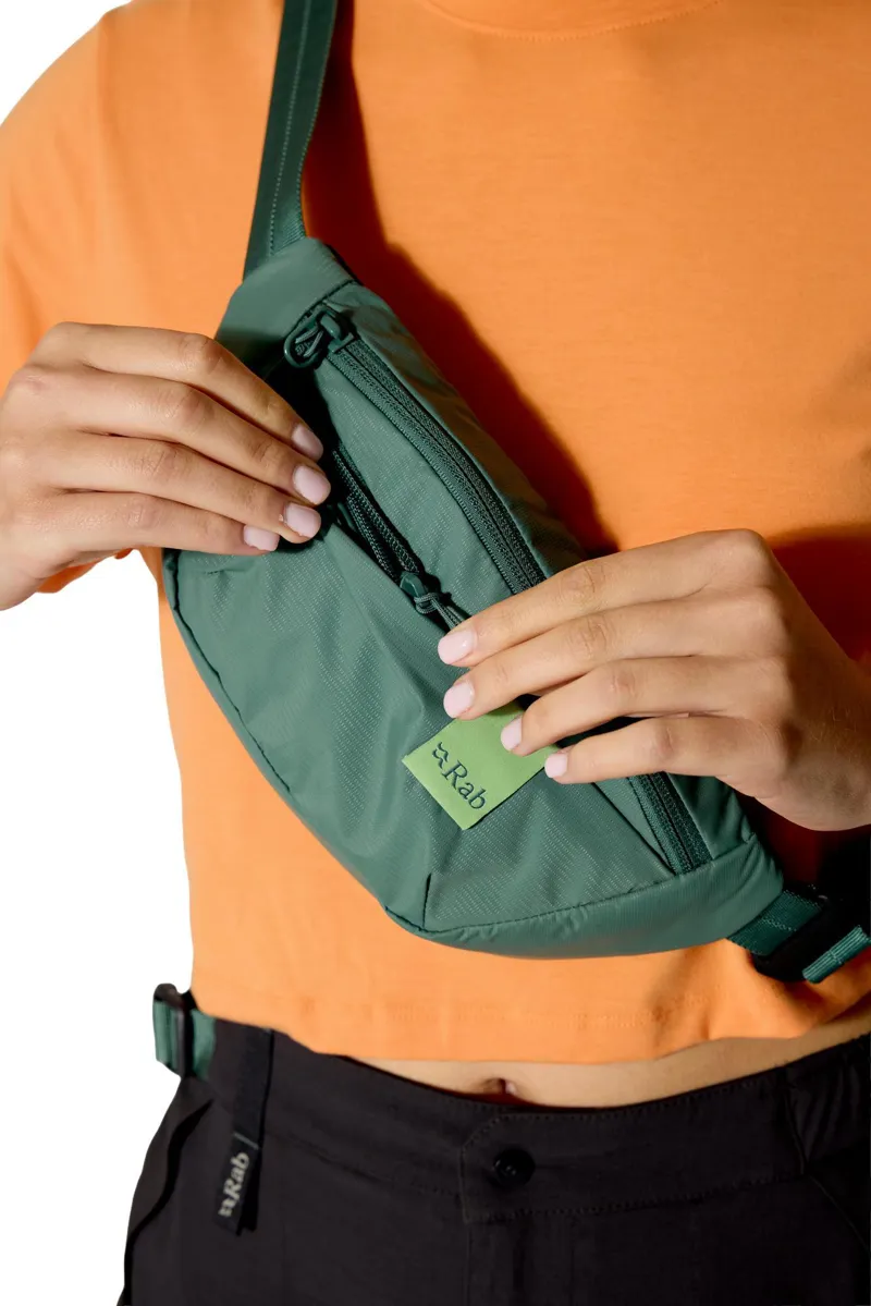 Rab Tygen 2 Litre Belt Pack/Cross Body Bag - Sage-9